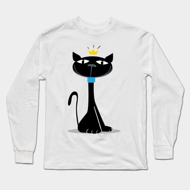 Siamese cat Long Sleeve T-Shirt by ilaamen